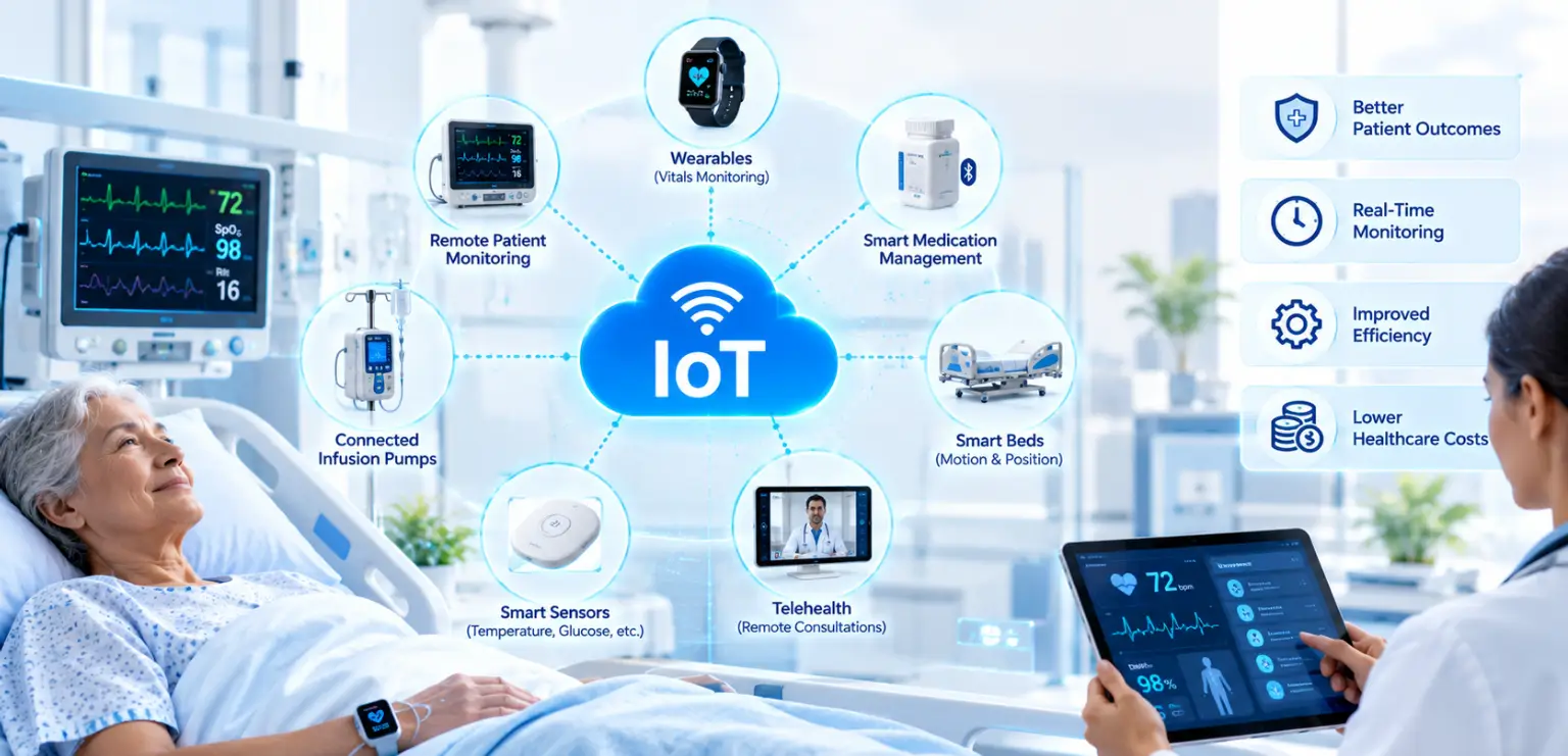 IoT in Healthcare: 7 Benefits and What's Driving Adoption