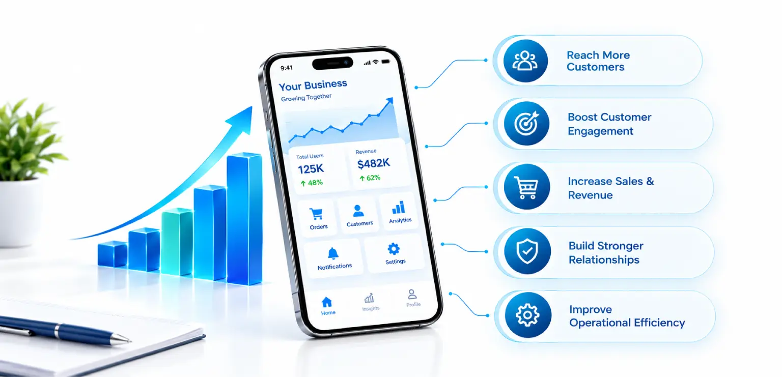 How Mobile Apps Help Businesses Grow: 7 Growth Levers That Compound