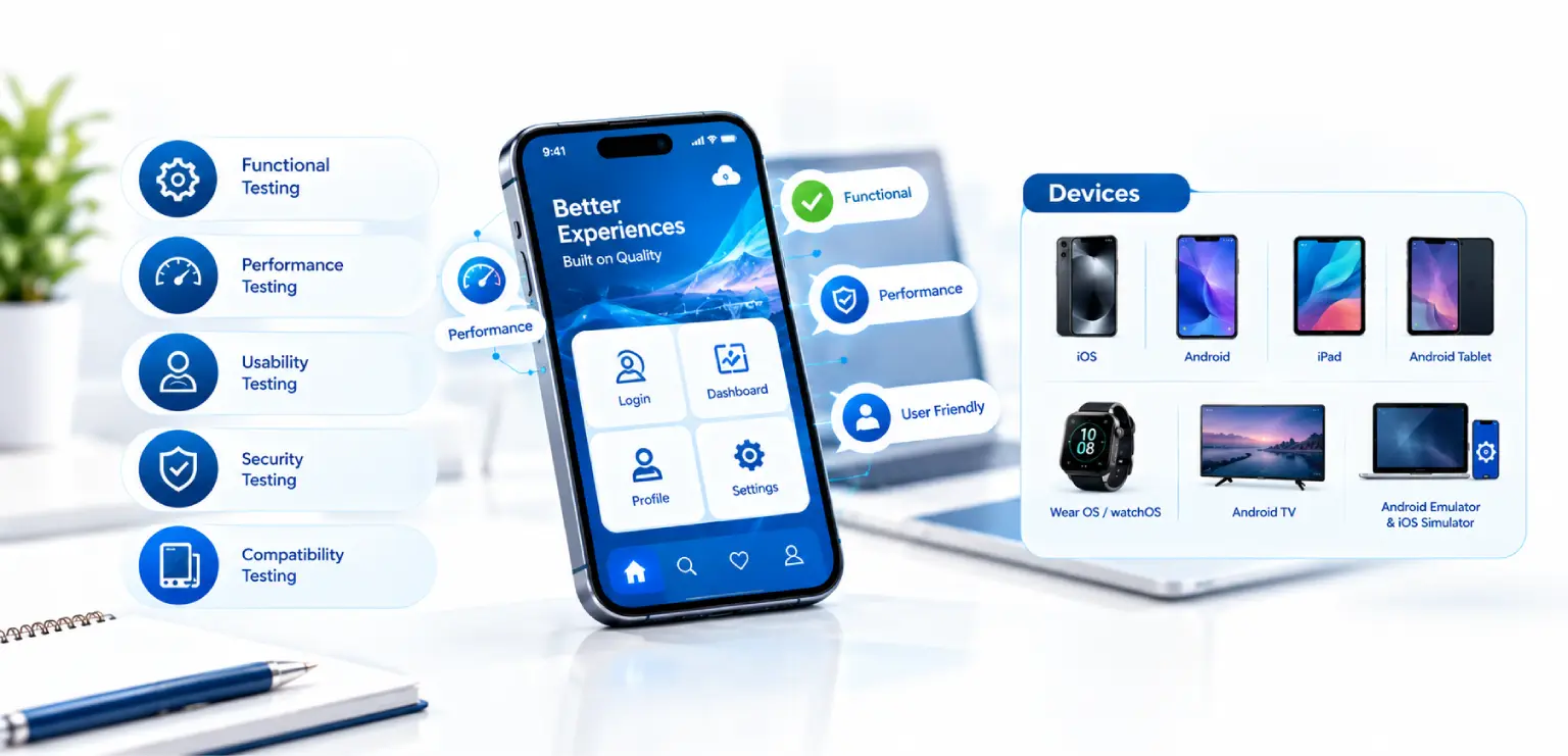 Mobile App Testing Process: Types, Devices and Automation Explained