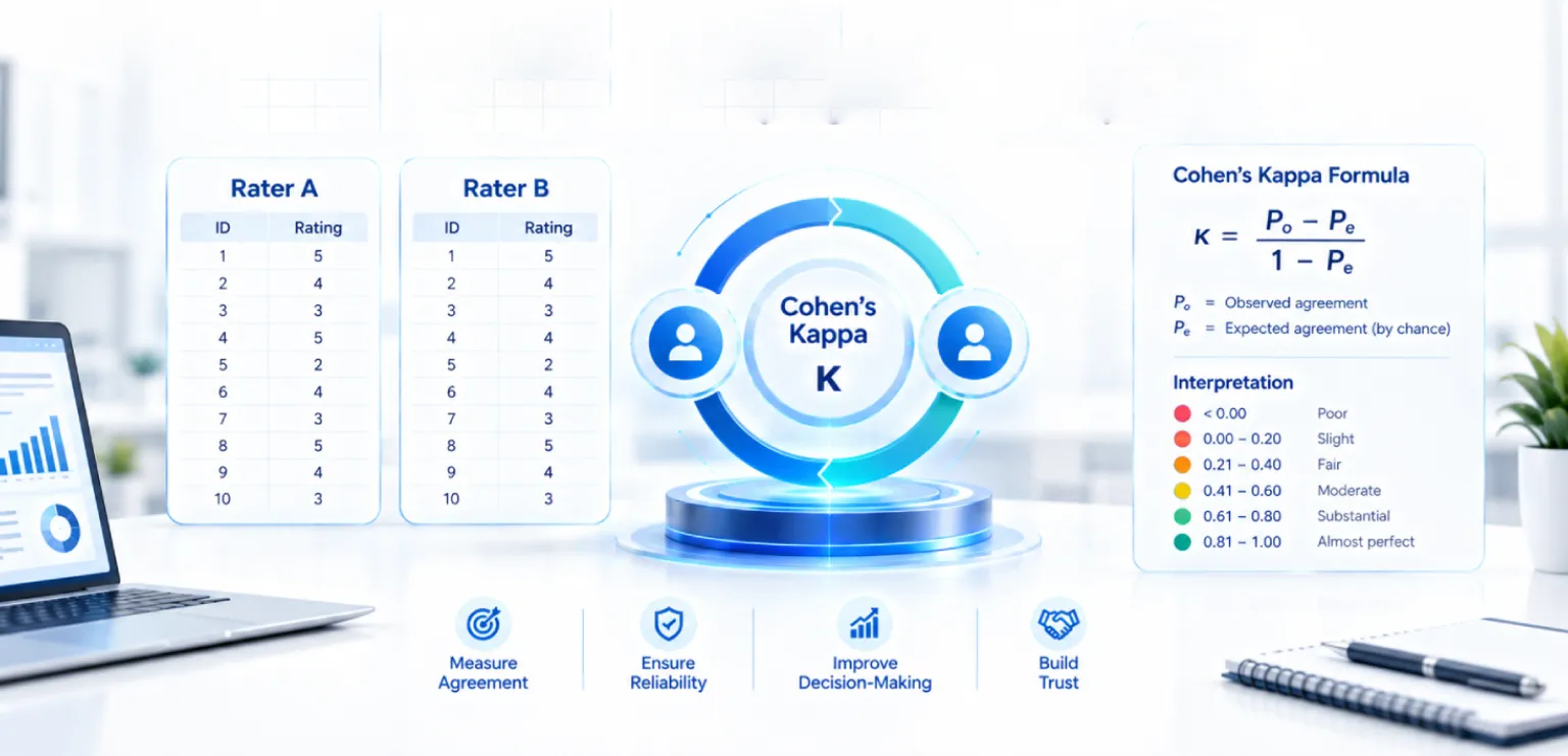 Evaluating Consistency of Ratings: Understanding and Applying Cohen’s Kappa Metric