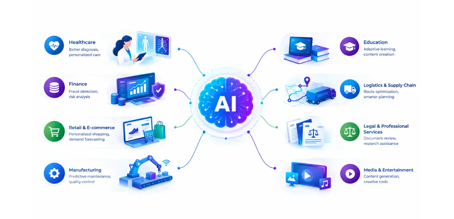 Top Generative AI Use Cases across Industries