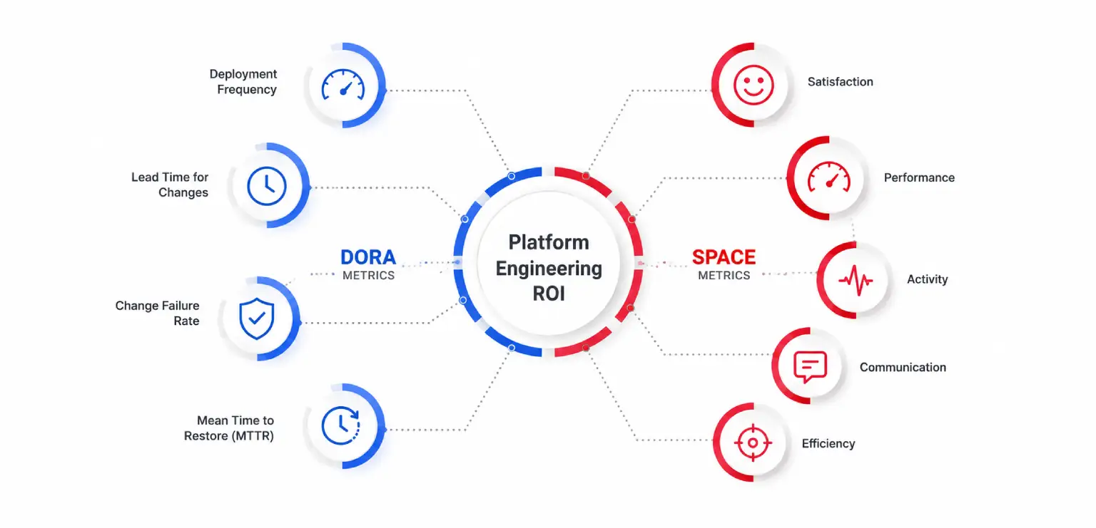 Measuring Platform Engineering ROI: DORA and SPACE Explained